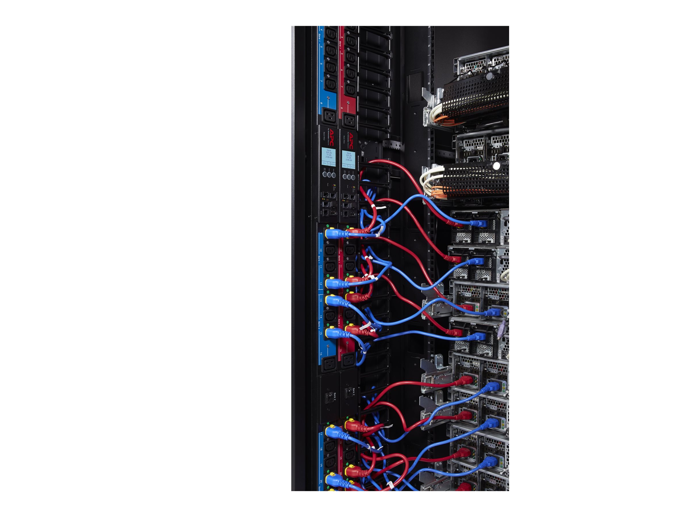 APC AP8000 - Stromkabel - power IEC 60320 C13 zu IEC 60320 C14 - 10 A - 1.22 m - Blau