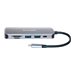 D-Link DUB-2325 - Hub - mit Kartenlesegert - 2 x SuperSpeed USB 3.0 + 1 x USB-C - Desktop