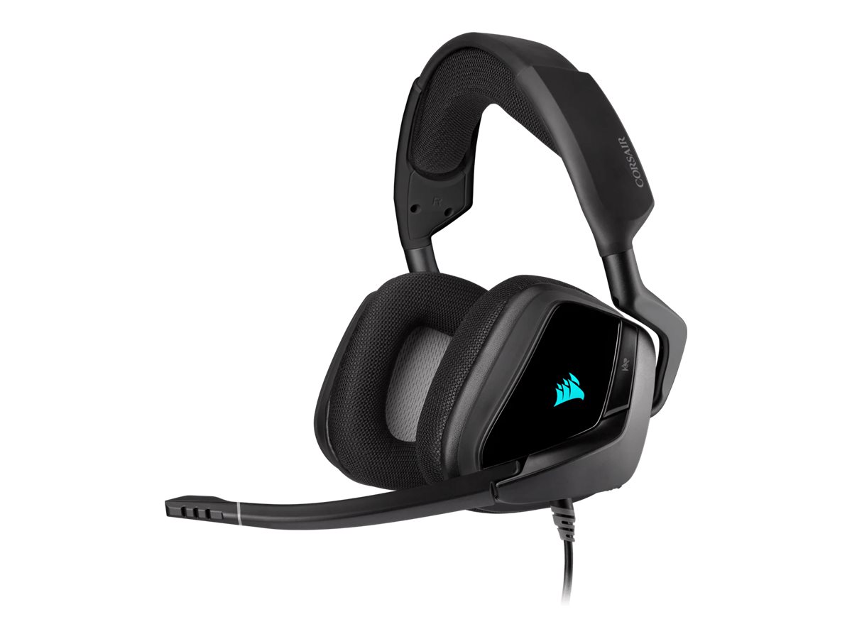 CORSAIR Gaming VOID RGB ELITE - Headset - ohrumschliessend - kabelgebunden - USB - Kohle