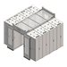 Tripp Lite Tall Riser Panels for Hot/Cold Aisle Containment System - Wide 750 mm Racks, Set of 2 - Steigleitung fr Kabelfhrung
