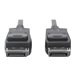 DIGITUS - DisplayPort-Kabel - DisplayPort (M) zu DisplayPort (M) - DisplayPort 1.4 - 3 m - 8K Untersttzung