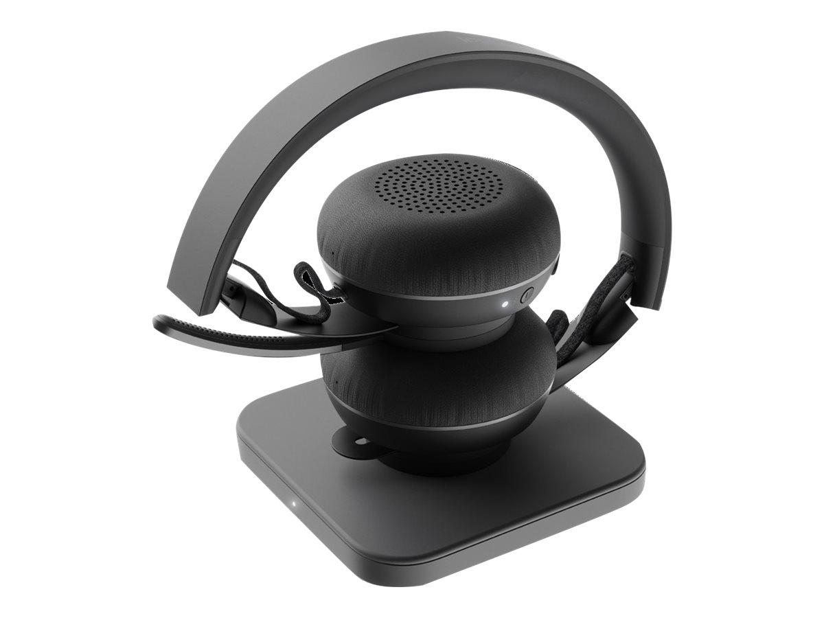 Logitech Zone Wireless MS - Headset - On-Ear - Bluetooth - kabellos - aktive Rauschunterdrckung