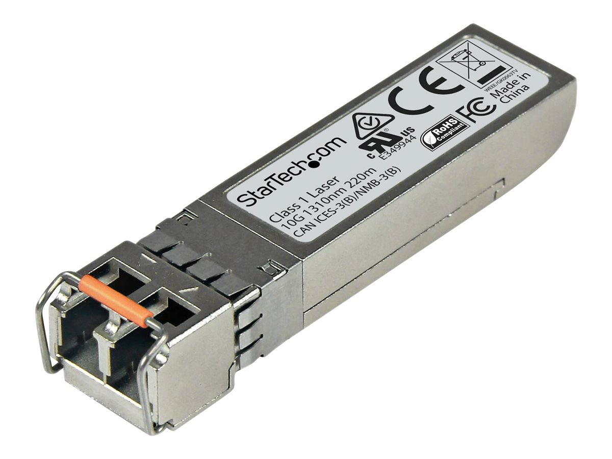 StarTech.com SFPP10GELRMS Transceiver Modul (SFP+ Module, 10GBase-LRM Juniper kompatibel, Glasfaser, 1310nm, LC Multimode mit DD