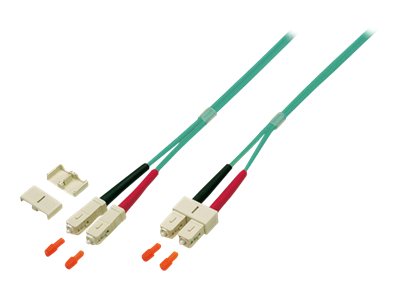 EFB-Elektronik - Patch-Kabel - SC multi-mode (M) zu SC multi-mode (M) - 0.5 m - Glasfaser - Duplex