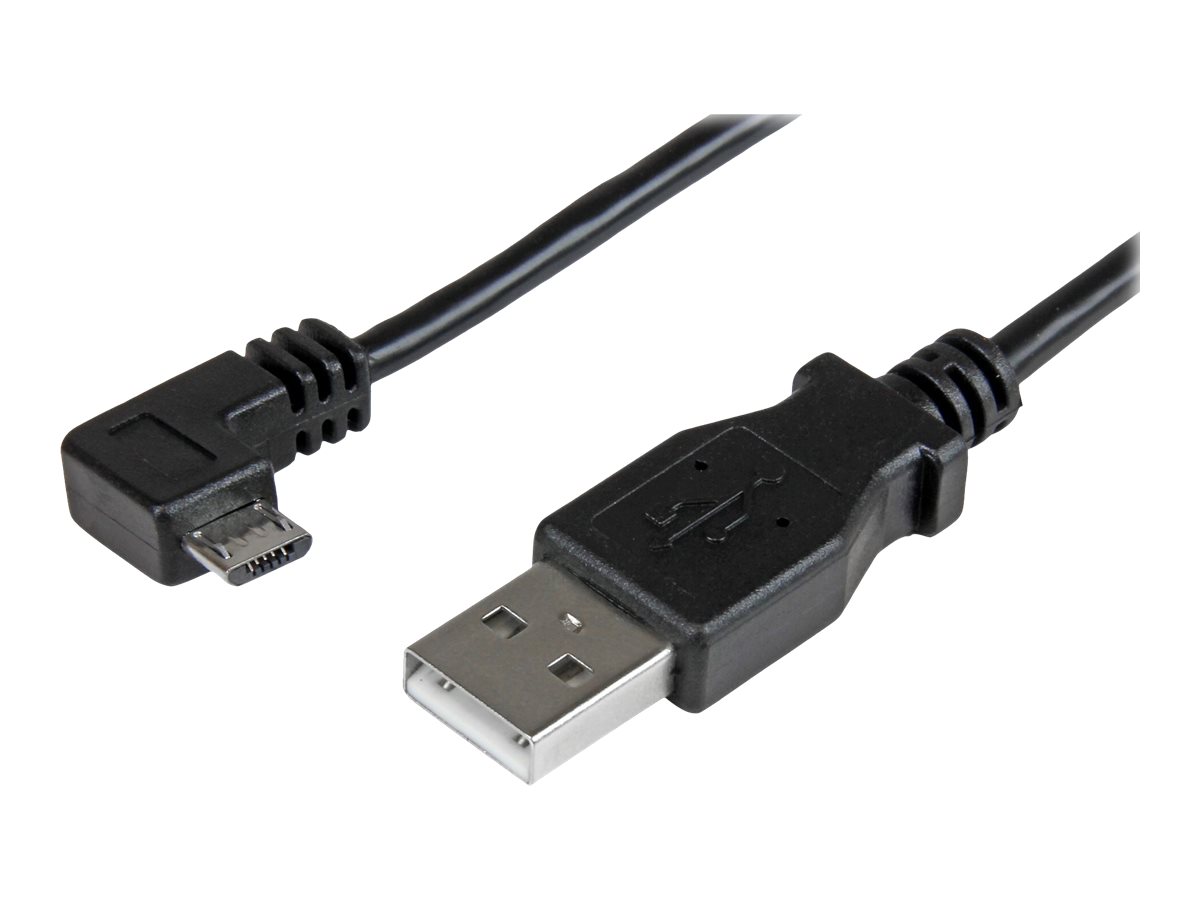 StarTech.com Micro USB Lade/Sync-Kabel - St/St - Micro USB rechtsgewinkelt - 1m - USB auf Micro USB Ladekabel - USB-Kabel