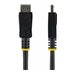 StarTech.com 2m DisplayPort 1.2 Kabel mit Verriegelung (Stecker/Stecker) - DP 4k Audio- / Videokabel Kabel - Schwarz - DisplayPo