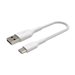 Belkin BOOST CHARGE - USB-Kabel - 24 pin USB-C (M) zu USB (M) - 1 m - weiss