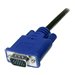 StarTech.com 1,8m 3-in-1 PS/2 VGA KVM Kabel - Kabelsatz fr KVM Switch / Umschalter - Tastatur- / Video- / Maus- (KVM-) Kabel - 
