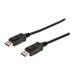 ASSMANN - DisplayPort-Kabel - DisplayPort (M) zu DisplayPort (M) - 1 m - geformt - Schwarz