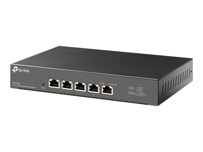 TP-Link TL-SX105 V1 - Switch - Desktop, an Rack montierbar