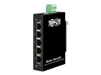 Tripp Lite Unmanaged Industrial Gigabit Ethernet Switch 5-Port - 10/100/1000 Mbps, DIN/Wall Mount - Switch - unmanaged - 5 x 10/