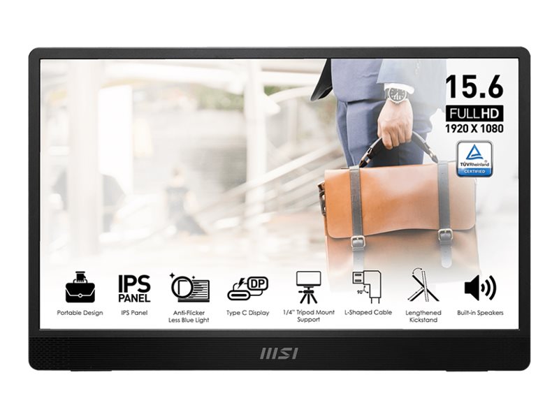 MSI PRO MP161DE E2 - LCD-Monitor - 40.6 cm (16