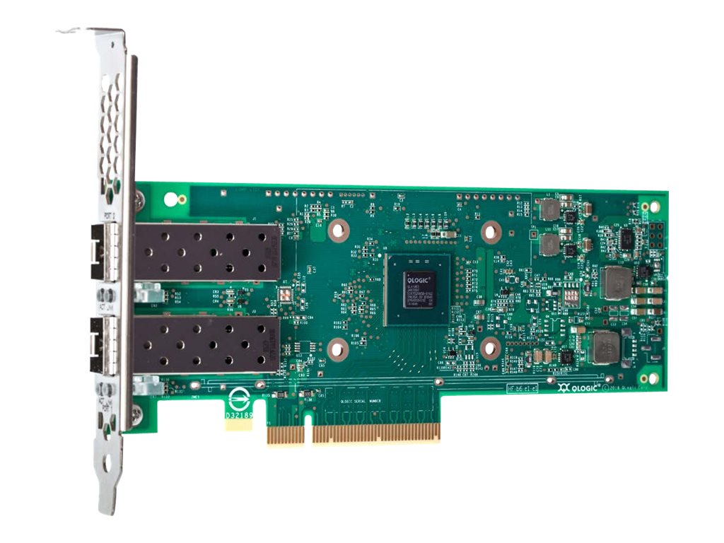 Lenovo ThinkSystem QLogic QL41262 - Netzwerkadapter - PCIe 3.0 x8 Low-Profile - 25 Gigabit SFP28 x 2 - fr ThinkAgile VX Certifi