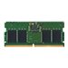 Kingston - DDR5 - Modul - 8 GB - SO DIMM 262-PIN - 5200 MHz / PC5-41600