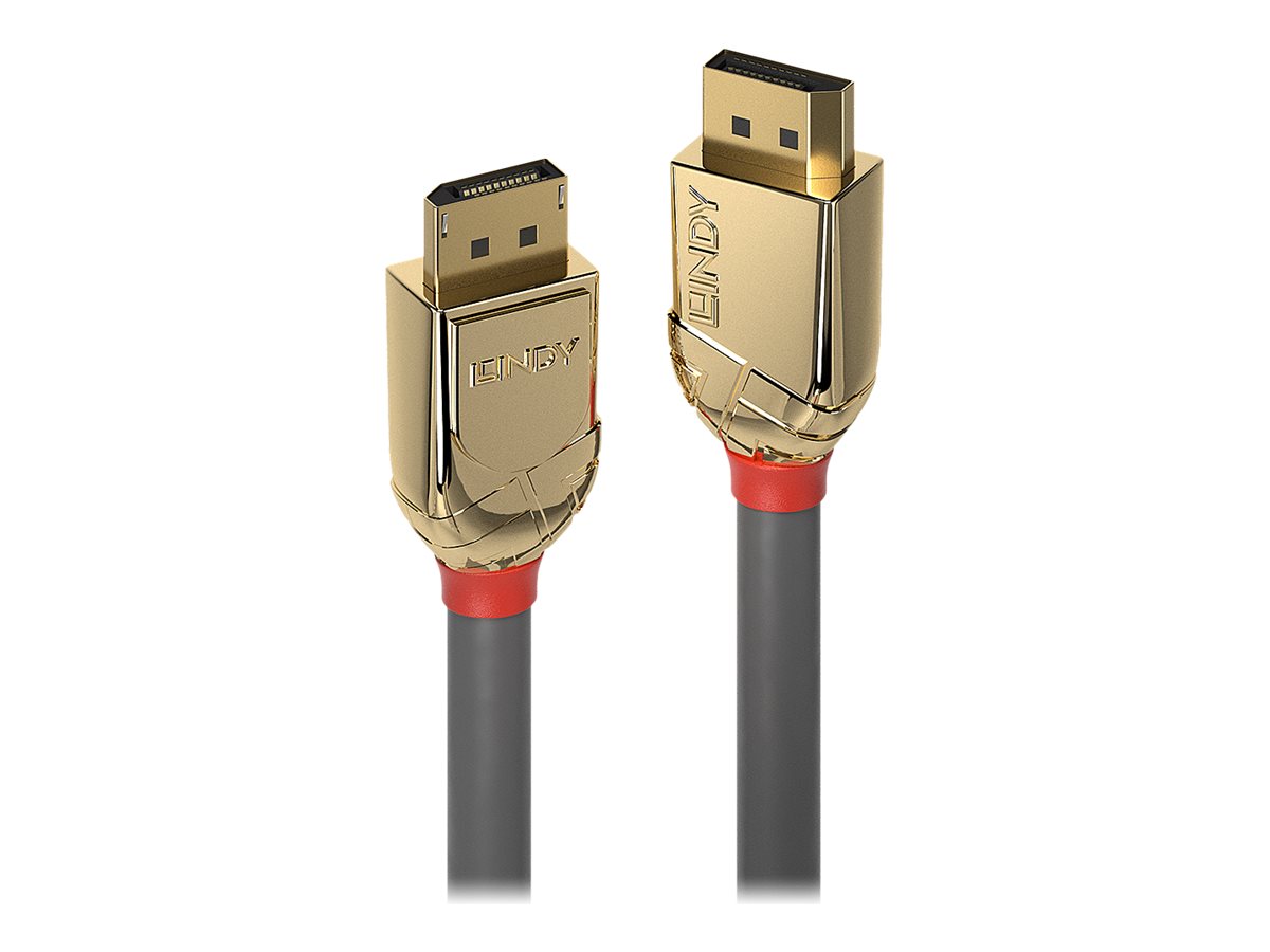 Lindy Gold - DisplayPort-Kabel - DisplayPort (M) zu DisplayPort (M) - DisplayPort 1.2 - 50 cm - 4K Untersttzung