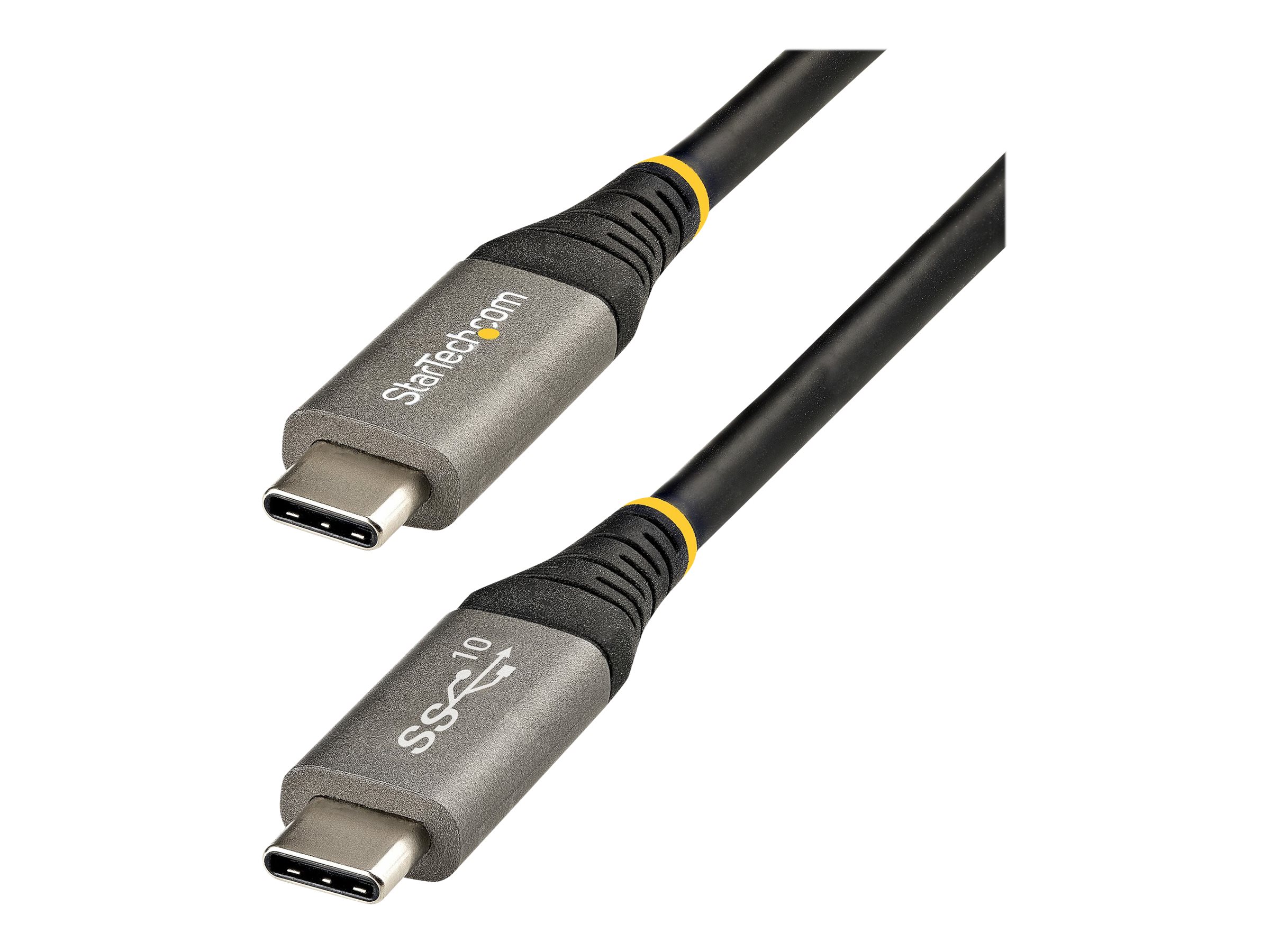 StarTech.com 50cm USB-C Kabel 10Gbit/s - USB-IF zertifiziertes USB-C Kabel - USB 3.1/3.2 Gen 2 Typ-C Kabel - 100W (5A) Power Del