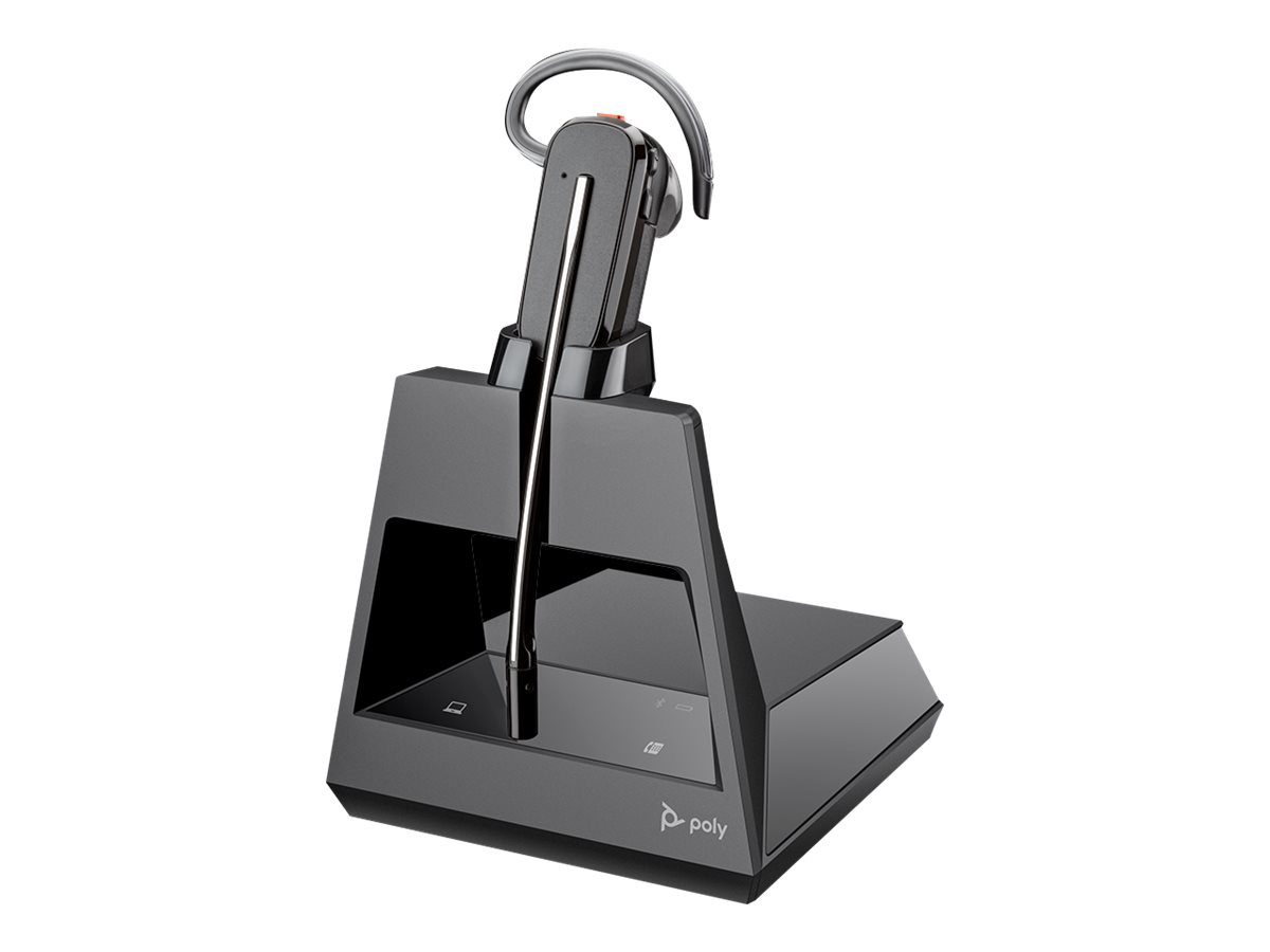 Poly Voyager 4245 Office - Microsoft - Headset - konvertierbar - Bluetooth - kabellos
