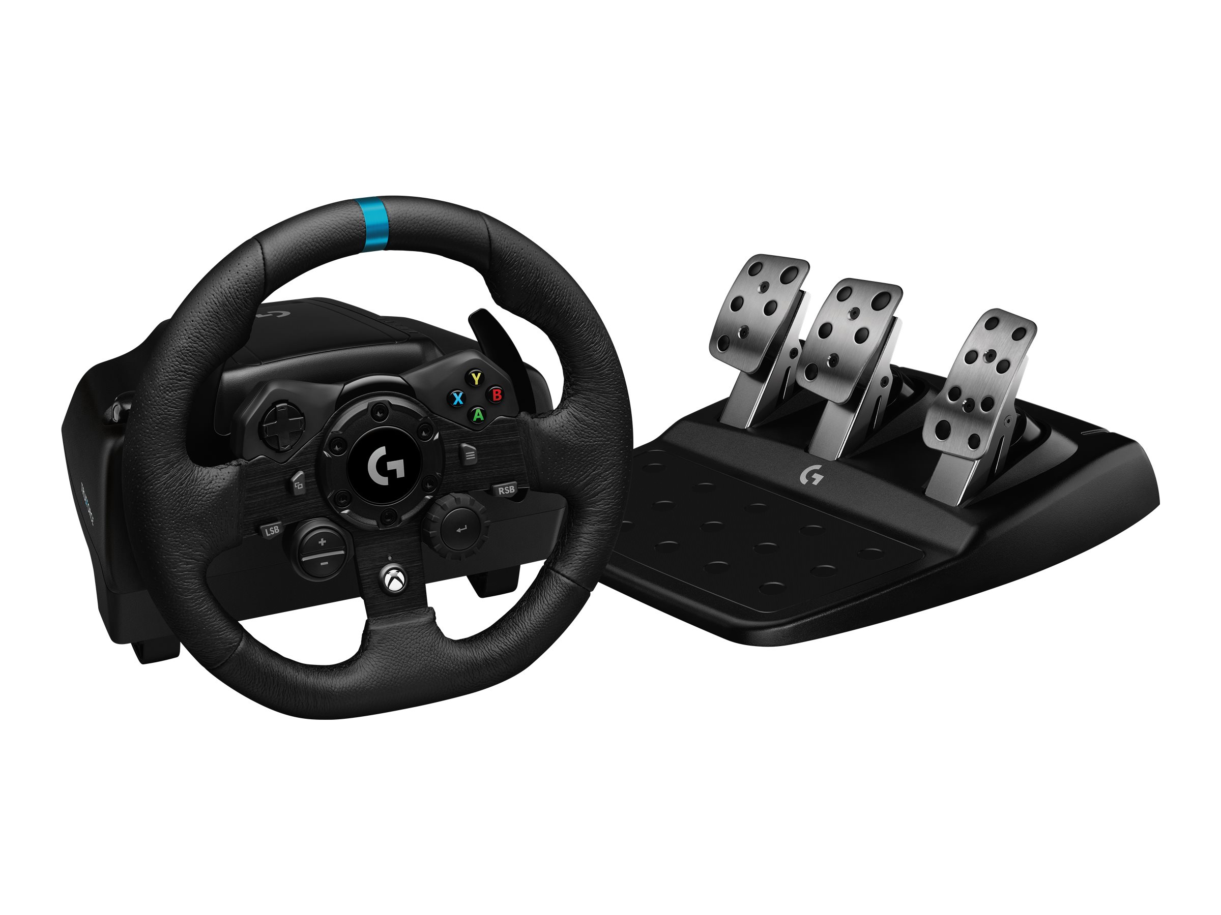 Logitech G923 - Lenkrad- und Pedale-Set - kabelgebunden - fr PC, Microsoft Xbox One