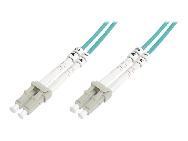 DIGITUS - Patch-Kabel - LC Multi-Mode (M) zu LC Multi-Mode (M) - 7 m - Glasfaser - Duplex