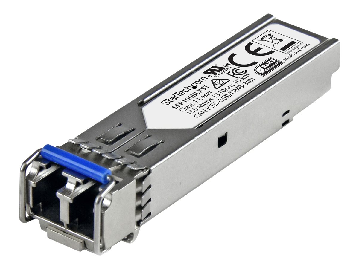 StarTech.com 100BASE-LX - 100 Mbit/s Transceiver - LC Fiber - MSA konform - 10 km - 100 Mbit/s SFP Modul