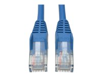 Eaton Tripp Lite Series Cat5e 350 MHz Snagless Molded (UTP) Ethernet Cable (RJ45 M/M), PoE - Blue, 50 ft. (15.24 m) - Patch-Kabe