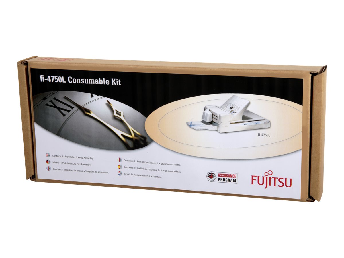 Fujitsu Consumable Kit - Scanner - Verbrauchsmaterialienkit - fr fi-4750L