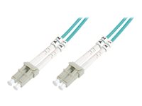 DIGITUS Professional - Patch-Kabel - LC Multi-Mode (M) zu LC Multi-Mode (M) - Glasfaser - Duplex - 50/125 Mikrometer