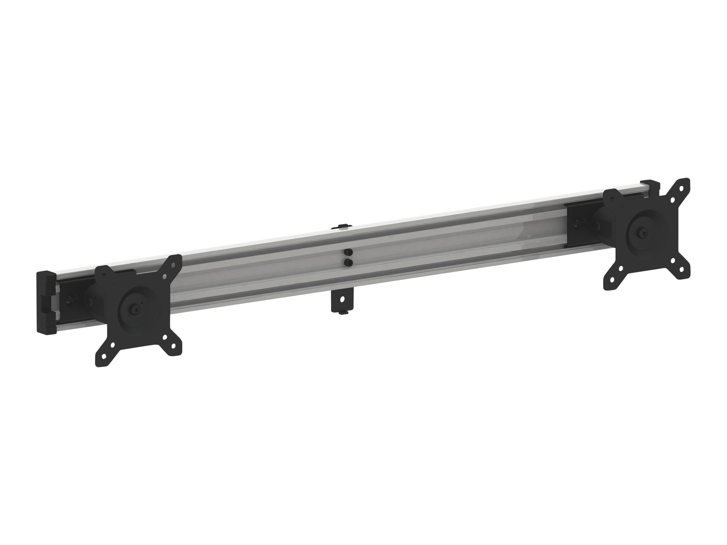Multibrackets M Public Display Stand Dual Screen Mount - Montagekomponente (Montage) - fr 2 LCD-Displays - Silber