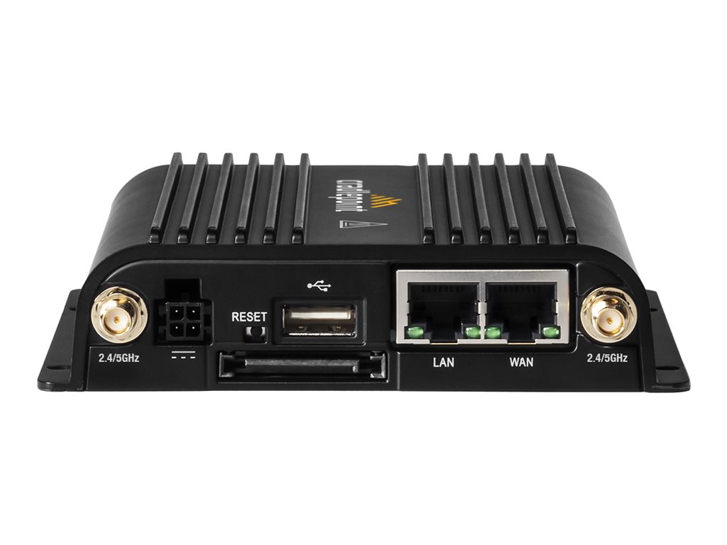 Cradlepoint COR IBR900-600M - - Wireless Router - - WWAN - 1GbE - Wi-Fi 5 - LTE