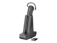 Poly Savi 8240 UC - Standard - Headset - konvertierbar - DECT - kabellos