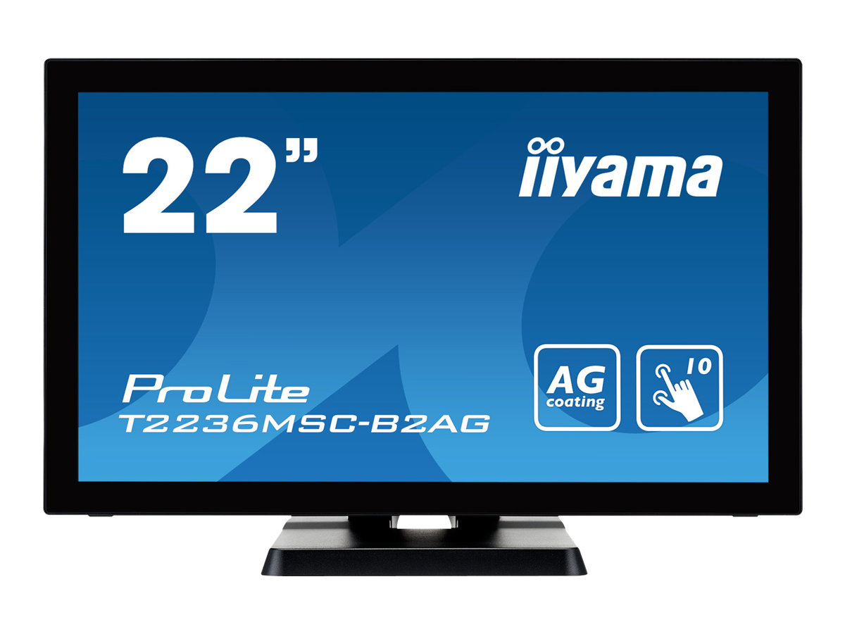 iiyama ProLite T2236MSC-B2AG - LED-Monitor mit CH Garantie - 55 cm (21.5