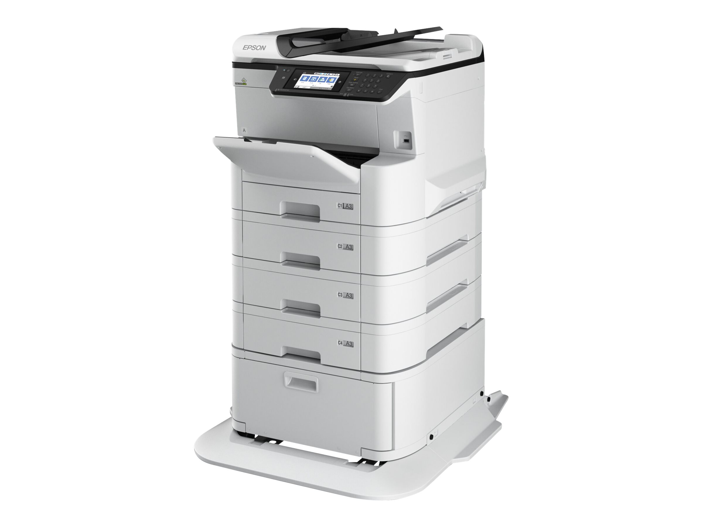 Epson WorkForce Pro WF-C8690D3TWFC - Multifunktionsdrucker - Farbe - Tintenstrahl - A3 (Medien) - bis zu 22 Seiten/Min. (Kopiere