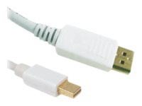M-CAB - DisplayPort-Kabel - DisplayPort (M) zu Mini DisplayPort (M) - 1 m - weiss