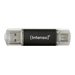 Intenso Twist Line - USB-Flash-Laufwerk - 128 GB - USB 3.2 Gen 1 / USB-C - Anthrazit