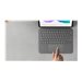 Logitech Combo Touch - Tastatur und Foliohlle - mit Trackpad - hintergrundbeleuchtet - Apple Smart connector - QWERTY