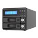 RAIDON SafeTANK GR3680-BA31 - Festplatten-Array - 2 Schchte (SATA-600) - USB 3.2 Gen 2 (extern)
