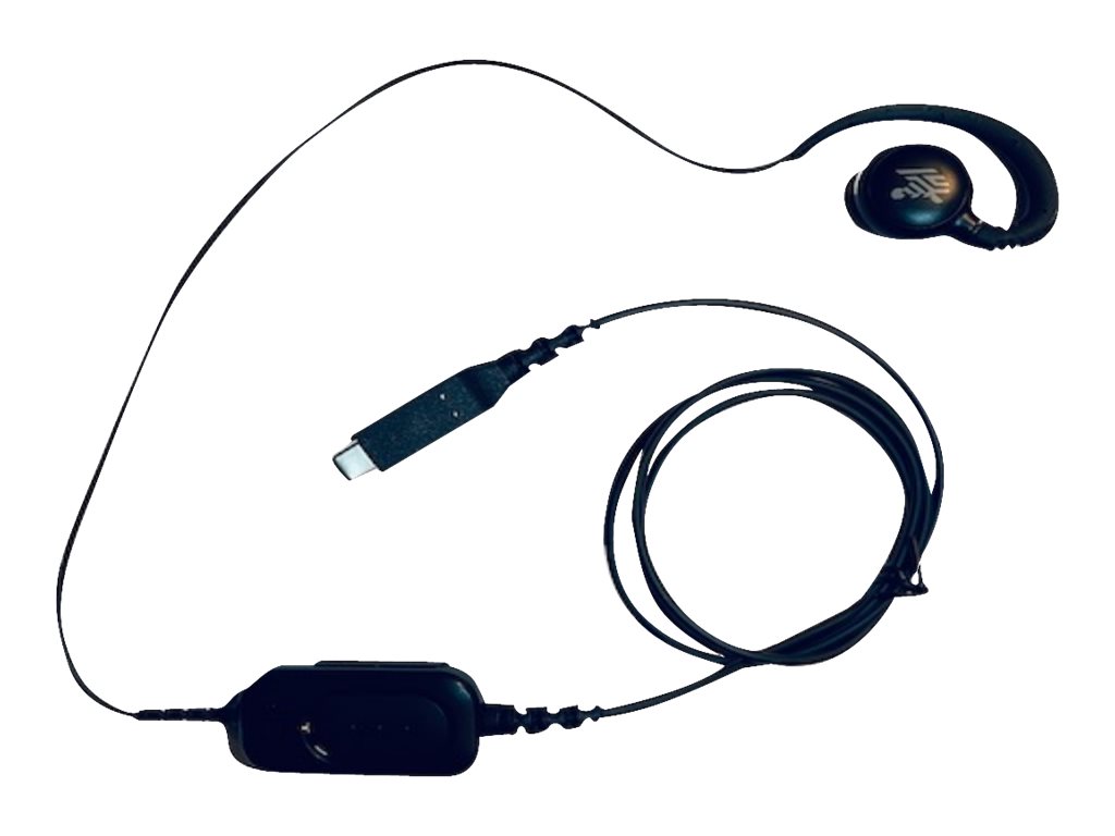 Zebra - Headset - Ohrstpsel - ber dem Ohr angebracht - kabelgebunden - USB-C