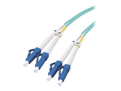 M-CAB - Patch-Kabel - LC Multi-Mode (M) zu LC Multi-Mode (M) - 1 m - Glasfaser - Simplex