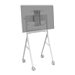 Vision VFM-F10 - Wagen - fr Flachbildschirm - Stahl - Off-White - Bildschirmgrsse: 127-139.7 cm (50