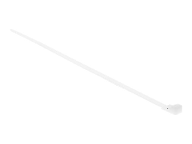 Delock - Kabelbinder - wrmebestndig - 20 cm - weiss (Packung mit 100)
