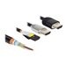 Delock Premium - Premium Highspeed - HDMI-Kabel mit Ethernet - HDMI mnnlich zu HDMI mnnlich - 5 m - dreifach abgeschirmtes Twi
