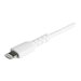StarTech.com 1m USB-C auf Lightning-Kabel - Hochbelastbare, robuste Aramidfaser - USB Typ-C auf Lightningkabel - Lade-/Synchroni