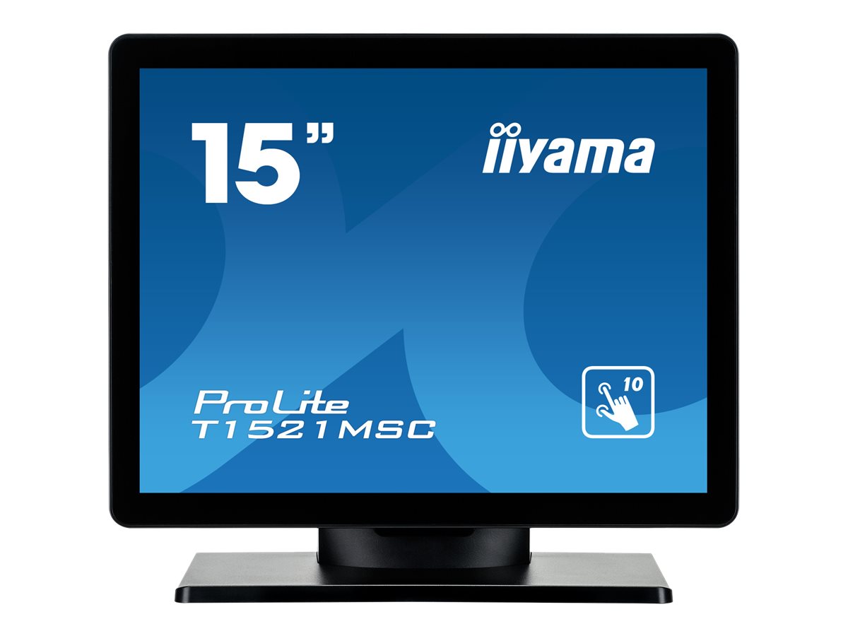 iiyama ProLite T1521MSC-B1 - LED-Monitor mit CH Garantie - 38.1 cm (15