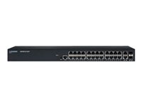 LANCOM GS-2326+ - Switch - managed - 24 x 10/100/1000 + 2 x Kombi-Gigabit-SFP - an Rack montierbar