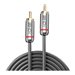 Lindy Cromo Line - Digitales Audio-Kabel (koaxial) - RCA mnnlich zu RCA mnnlich - 1 m - Anthrazit - rund