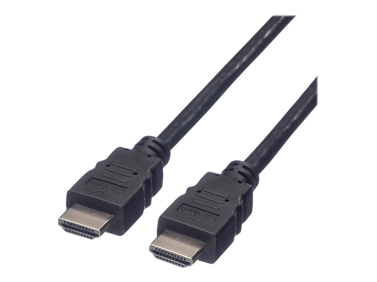 Secomp VALUE - HDMI-Kabel - HDMI mnnlich zu HDMI mnnlich - 5 m - abgeschirmt - Grau
