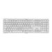 TERRA KC1000 - Tastatur - USB - Deutsch - White Gray