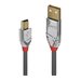 Lindy CROMO - USB-Kabel - USB (M) zu Mini-USB, Typ B (M) - USB 2.0 - 5 m - rund