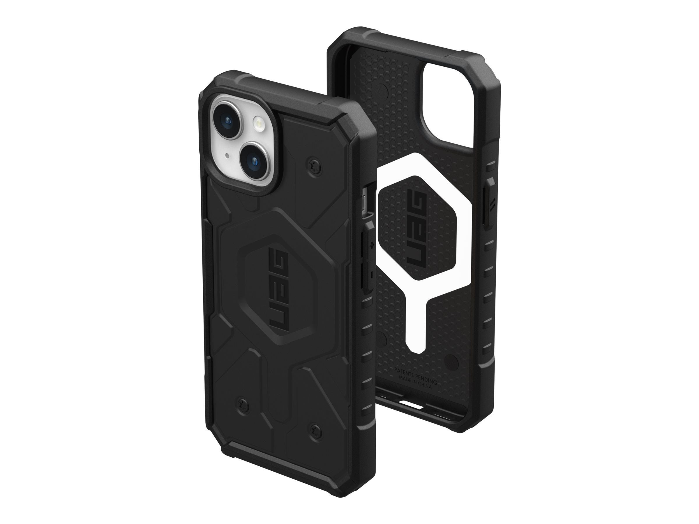 UAG Pathfinder For MagSafe Series Rugged Case for Apple iPhone 15 Plus [6.7-inch] - Pathfinder Black - Hintere Abdeckung fr Mob
