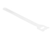 Delock - Kabelbinder - 15 cm - weiss (Packung mit 10)